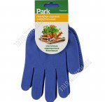 Перчатки д/сад.работ 8 разм (M) полиэстер+ПВХ точки-ладонь (12) 