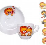 Львята Чайная пара 2предмета 250мл 
