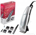 Ф,Машинка для стрижки 10Вт, 4 уровня длины(3/6/9/12мм) лезвия нержавеющая сталь,петля для подвешивания,парикмахнрский набор, работа от сети, серый 