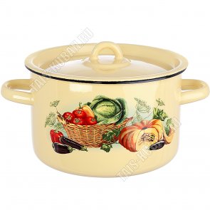 Урожай крем Кастрюля 1,5л (цил) (8) 