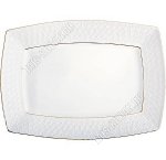 Блюдо прямоугольное 28х13см б/уп (6) 