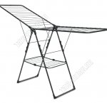 Сушилка для белья напольная 21м (h93 182х52см) черная (2) СБ8