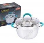 BRAVO Кастрюля 3,9л d20см,ф.цилиндр (6)