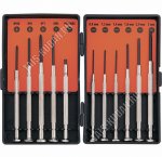 Н-р Отверток д/точных работ 11шт.(Ph-00; Ph-0; Ph-1; SL-0.9; SL-1.2; SL-1.4; SL-1.8; SL-2.4; SL-3.0 магнит,шило) пласт.бокс (50) 