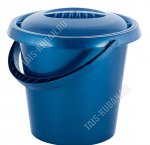 .Ведро с крышк 10л индиго (d29 h31см) (5)