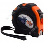 Рулетка с фикс,прорезин.корп,10м*25мм (6)
