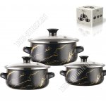 Набор мини-кастрюль 3шт 