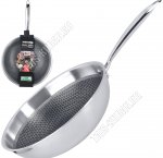 Achird (нерж с а/п) Вок d28см,покрытие Try-ply (6)