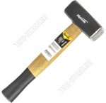 Кувалда кованая головка 1000г, дерев.двухцветная рукоятка 