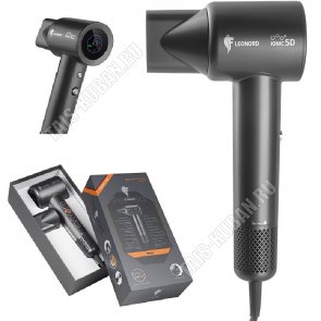 Фен 1800Вт 2ск,3t реж, черный (10) 