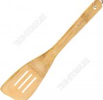 Бамбук Лопатка с прорезями, скошенная L30см 9х6см 