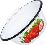 Клубника бел Миска 0,8л d16,5см (24) 
