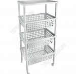 Этажерка 4-х яр (42х29 h88см) 