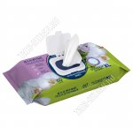 Влажные полотенца 60шт,с крышкой 