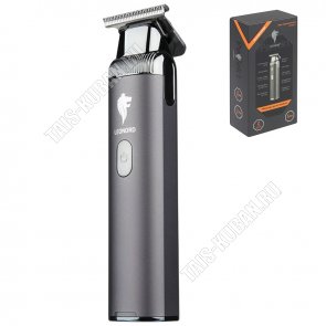 Машинка д/стрижки (аккум) 5Вт,3насад, графит, матовый (12) 