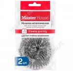 Мочалка металл д/посуды 2шт 20г (120) 