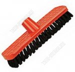 Щетка L23см зелен, шробер ,ворс жестк.h3см,д/черенка с наклон (22) 