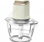 Измельчитель 500Вт 1ск,пластик.чаша 1,2л,бел/золото (8) 