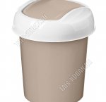 Ведро .д/мусора настол 1л (d13 h15см) (30)