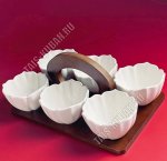 Tropical Салатник-соусник набор 6шт d9см, п/у (12)