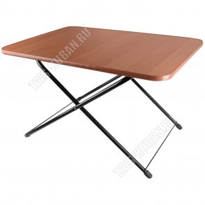 Стол складной (75х50см h50/62см) Орех миланский 