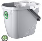 Ведро МОП 12л прямоуг, серый (35,5х26,5 h24см) (16) 