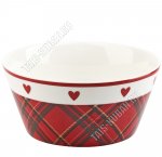 Шотландка Салатник 0,6л d14см (ф.конус) б/уп (6) 