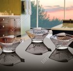 Соусник набор 6шт 120мл 13х10см 