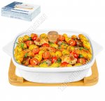 Снежинки Блюдо для запекания и сервировки 2,0л 31х25см h12см 