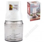 Измельчитель 300Вт 1скорость, насдка для взбивния, белый (12) 