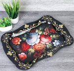 Поднос (эмалированное покрытие) прямоугольный 36х25см 