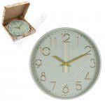 Часы (пластик/стекло) круглые d30см 