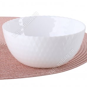 PAMPILLE WHITE Салатник d13см б/уп (24) Франция 