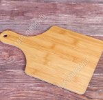 Доска разделочн, квадр 20х20см,бамбук