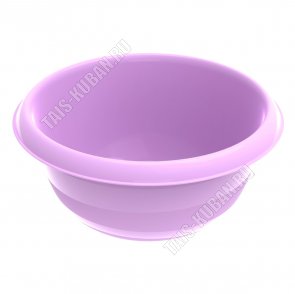 Миска кругл, сиренев 1,3л (d19,5 h9см) (60) 