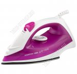 Утюг с тефлоновой подошвой 1800Вт пар 15г/вода 220мл, цвет белый/сиреневый (12) 