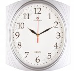 Часы (пластик/металл) прямоуг.(28х32см) 