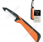 Овощечистка (продольная) L18см,черно-оранжевая (12) 