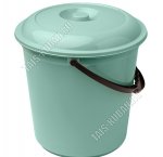 Ведро хоз-ное с кр 15л (d30,5 h29см) фисташковое (15) 