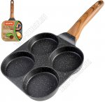 Nordic Stone Сковорода-оладница квадратная 18,5х18,5см на 4 ячейки (12)