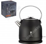 Ретро чёрн Чайник из нержавеющей стали 1,5л 2200Вт (8) 