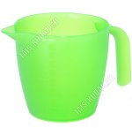 Кувшин 1,0л (d12 h12см) зелен,мерн.шкала (108) 