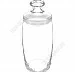 CESNI Банка 1,5л с герметич.стекл.крышкой (ф.цилиндр) б/уп 