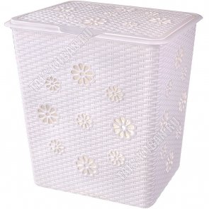 Корзина д/белья 60л с крыш.