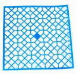 Решетка д/раковины,квадр (30х30см) микс (100) 