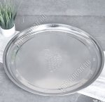 Поднос (металл) кругл d38см,узор 