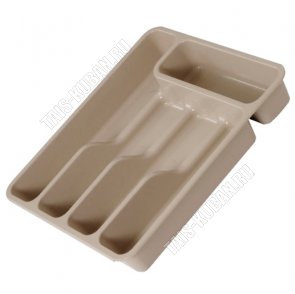 Лоток-вклад д/ст.приб. 5-ти секц (широкий) латте (33х29,5 h6см) (20) 