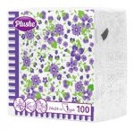 Салфетки 24х24см, 100лист 