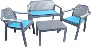 Нобор садовой мебели 4 предмета