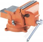 Тиски 100мм повор.,с наковал. 